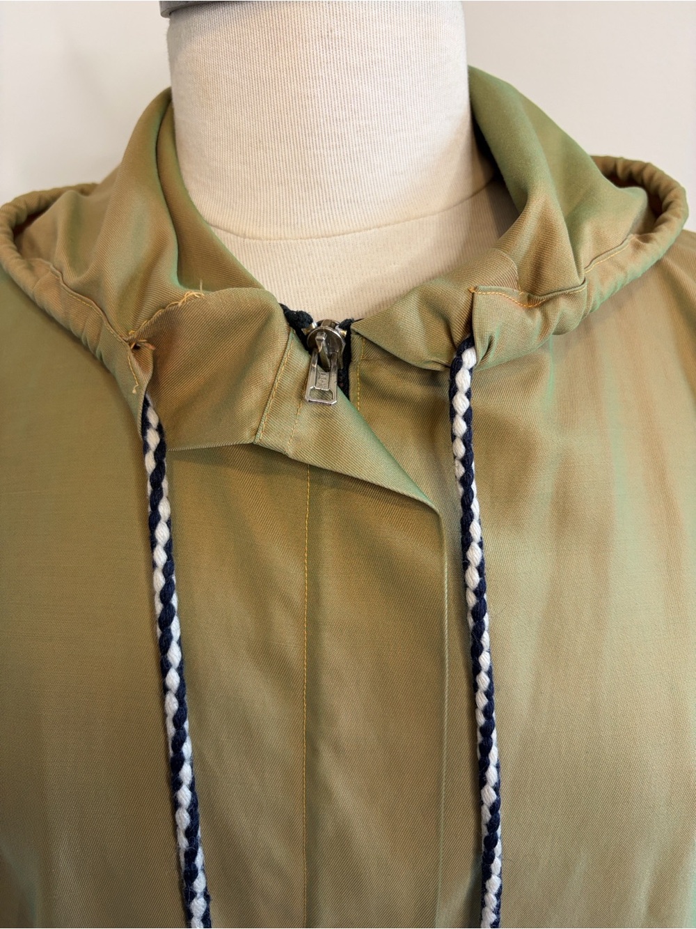 Vintage Inuit Story Parka Shell Green ONE SIZE - Picture 2 of 16